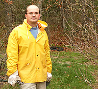 Rick Uva, beach plum project manager, click for larger image